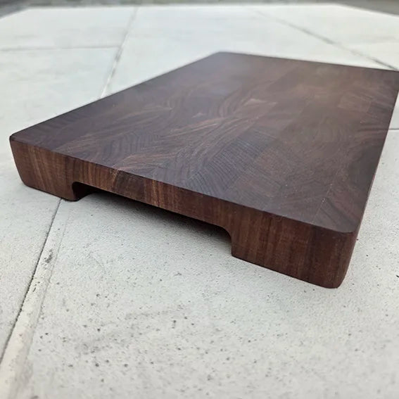 Chopping Board in End-Grain American Walnut